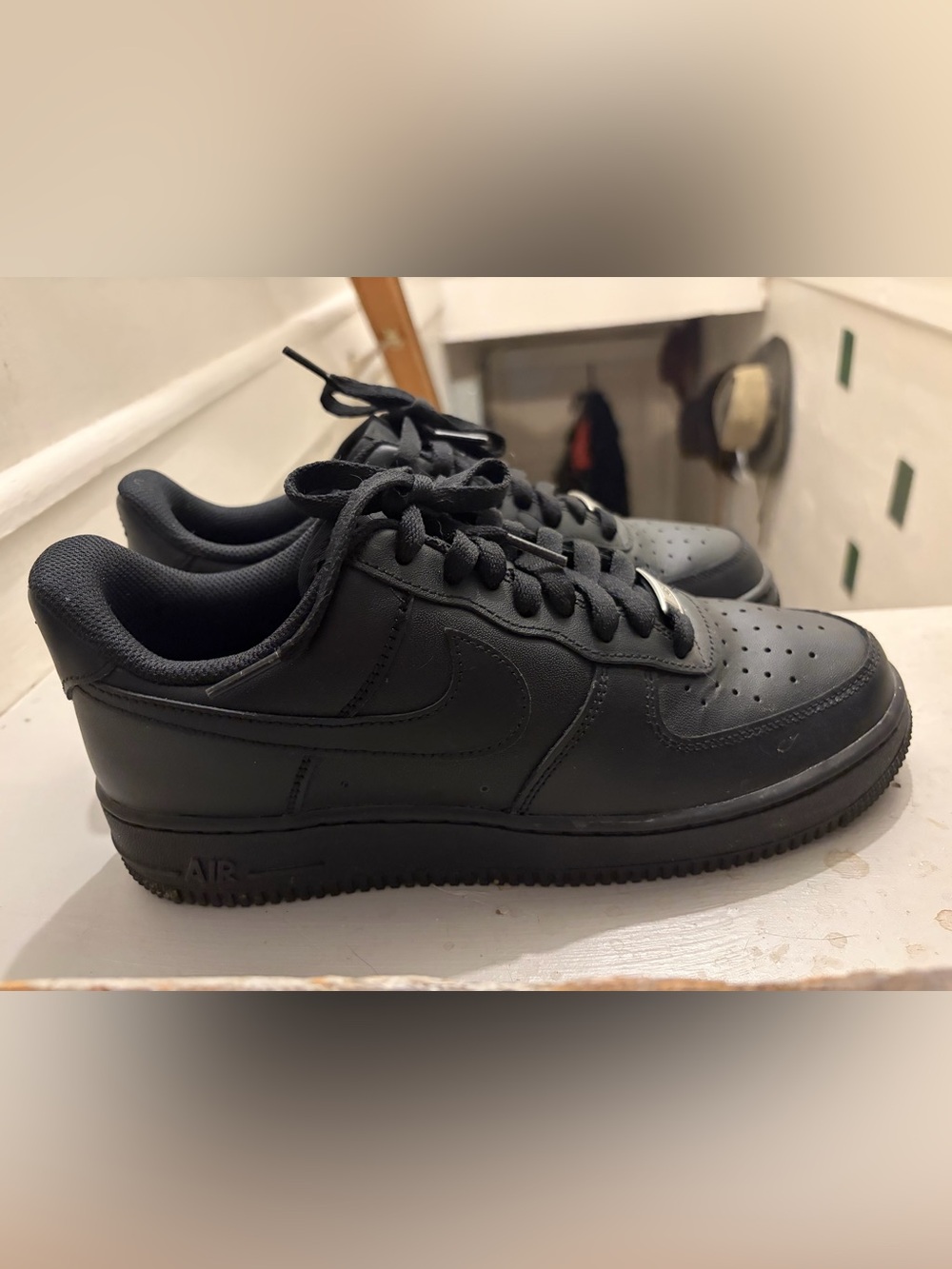 Nike Air Force 1 ‘07 Triple Black Low Sneakers